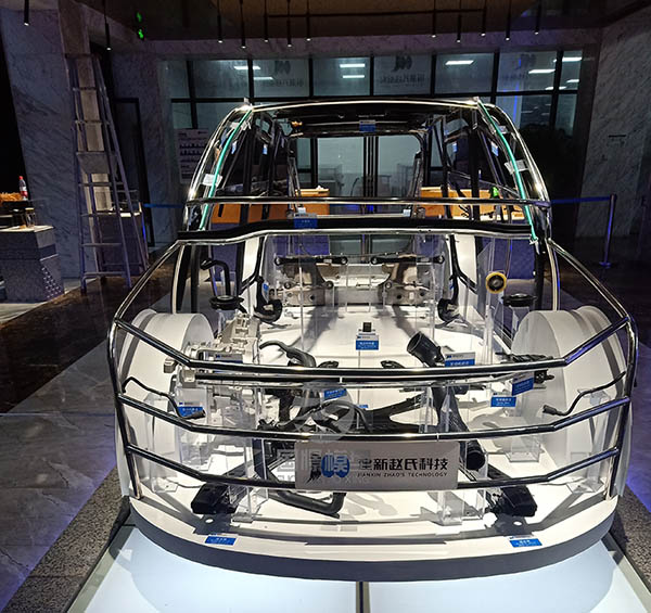 武山县透明车模型